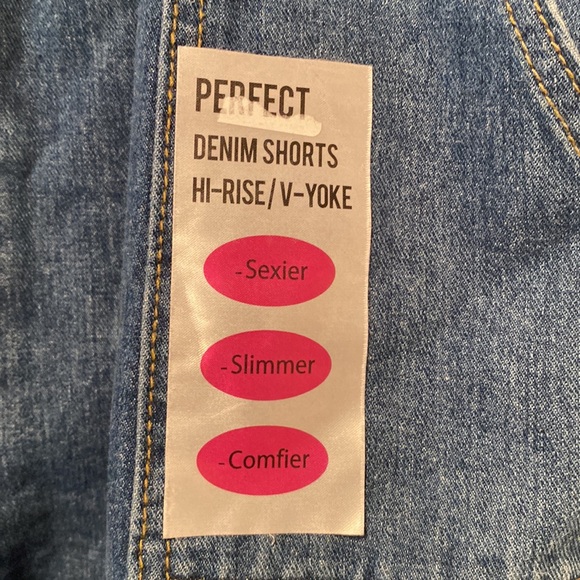 Brand New Between Us Denim Shorts…size XL - Picture 5 of 5